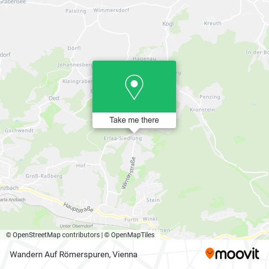 Wandern Auf Römerspuren map