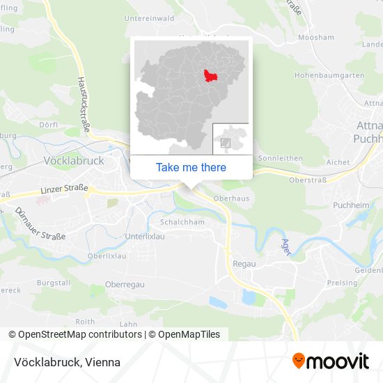 Vöcklabruck map