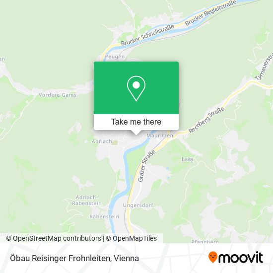 Öbau Reisinger Frohnleiten map