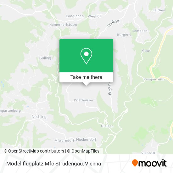 Modellflugplatz Mfc Strudengau map