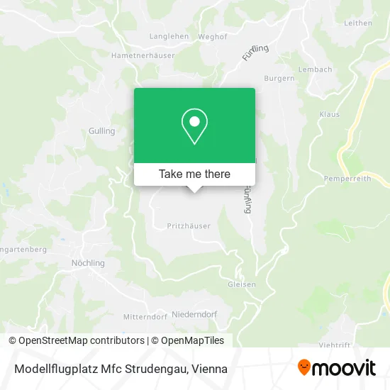 Modellflugplatz Mfc Strudengau map