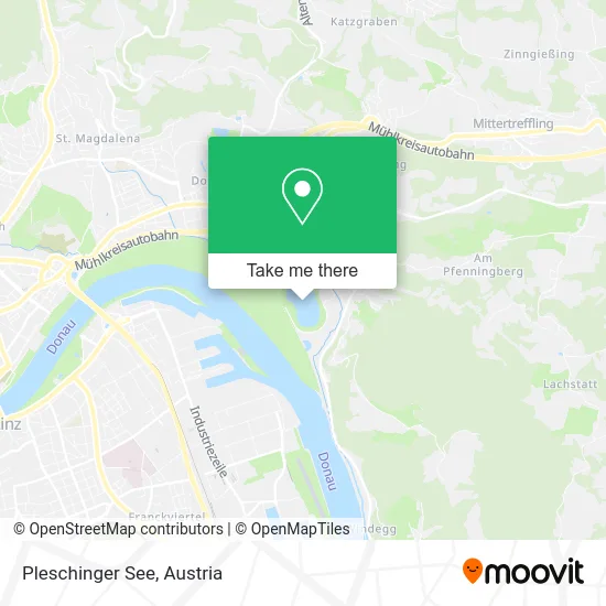 Pleschinger See map