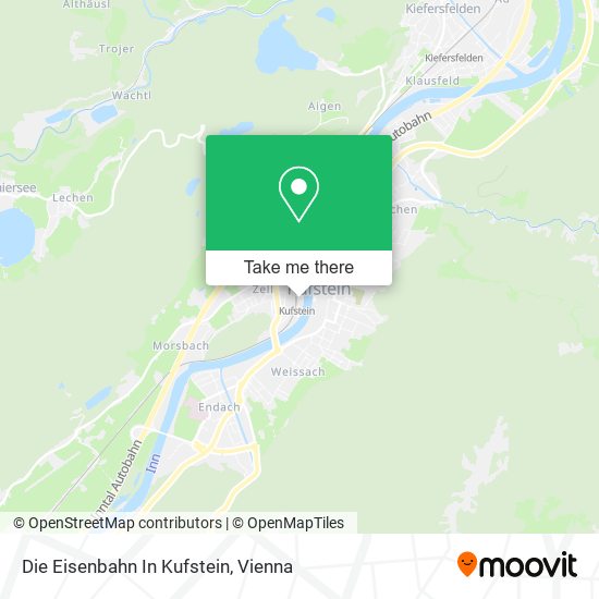 Die Eisenbahn In Kufstein map