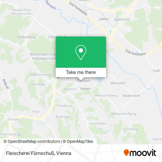 Fleischerei Fürnschuß map