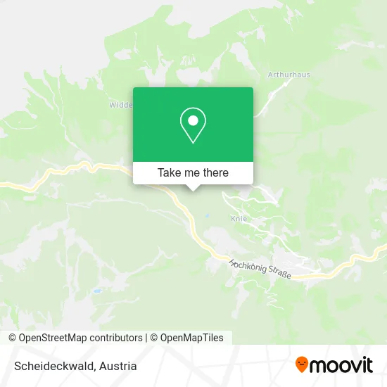 Scheideckwald map