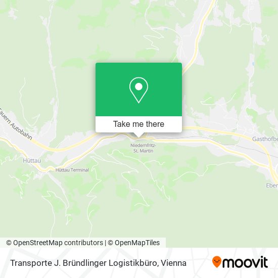 Transporte J. Bründlinger Logistikbüro map