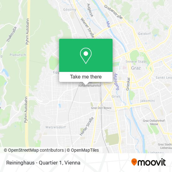 Reininghaus - Quartier 1 map