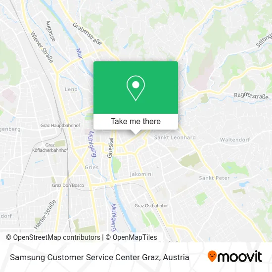 Samsung Customer Service Center Graz map