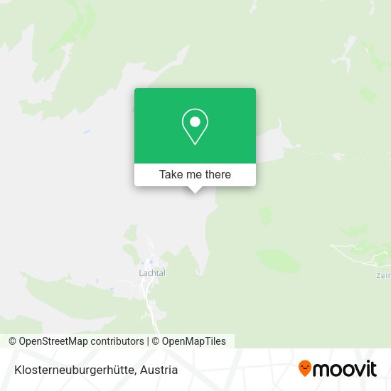 Klosterneuburgerhütte map