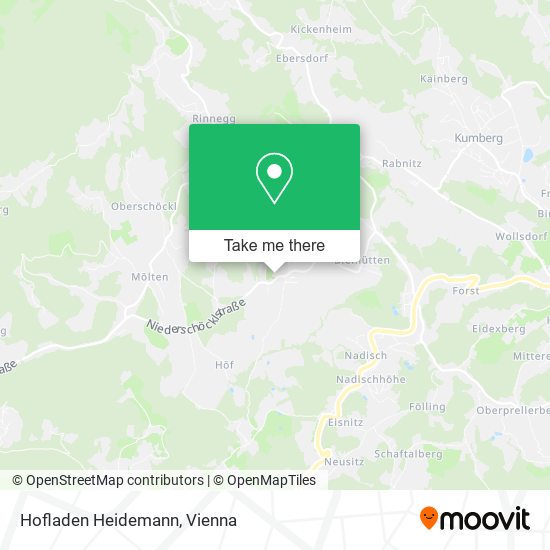 Hofladen Heidemann map