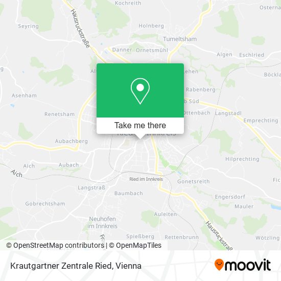 Krautgartner Zentrale Ried map