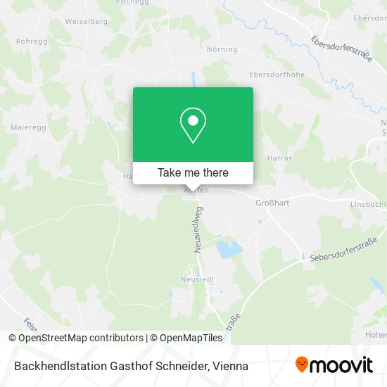 Backhendlstation Gasthof Schneider map