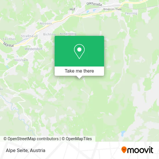 Alpe Seite map