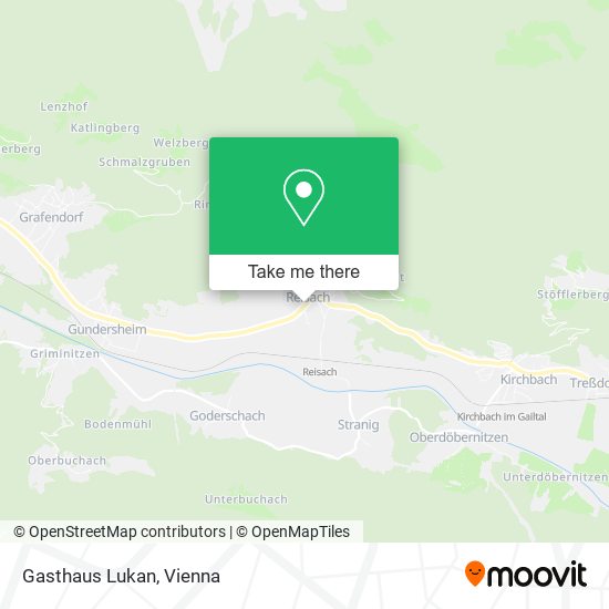 Gasthaus Lukan map