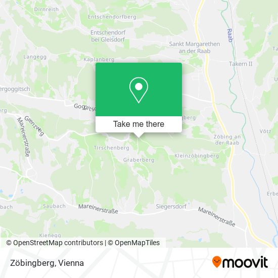 Zöbingberg map