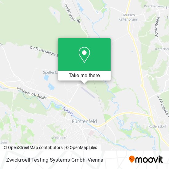 Zwickroell Testing Systems Gmbh map