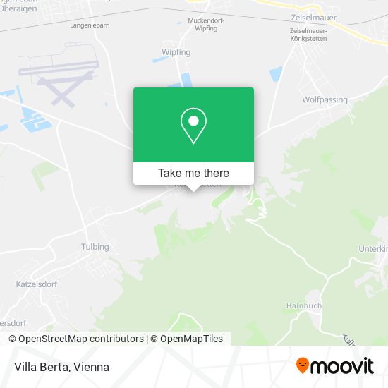 Villa Berta map