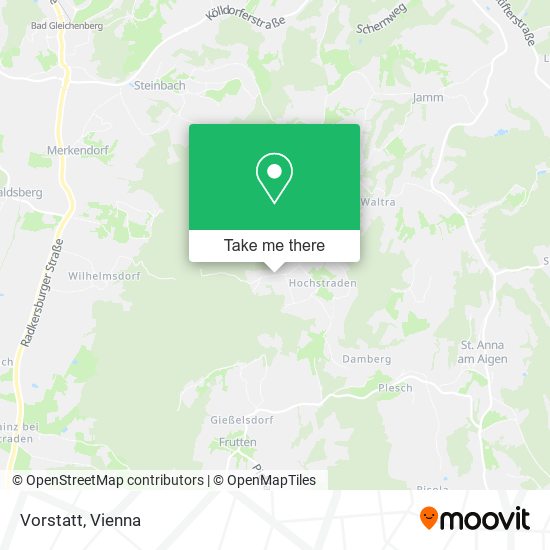 Vorstatt map