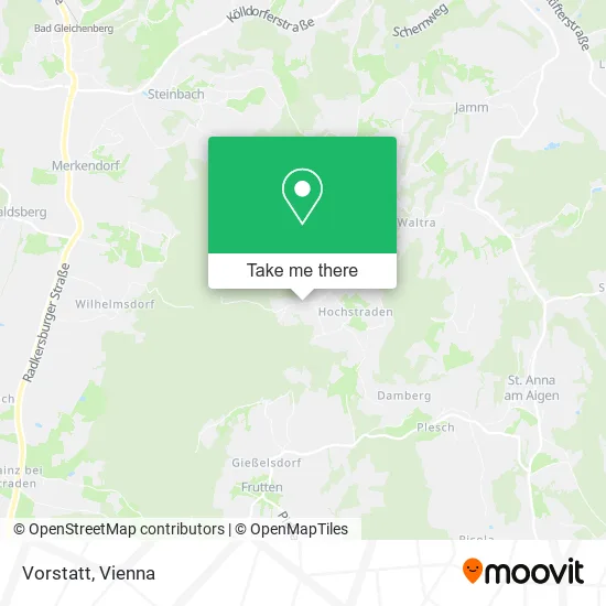Vorstatt map