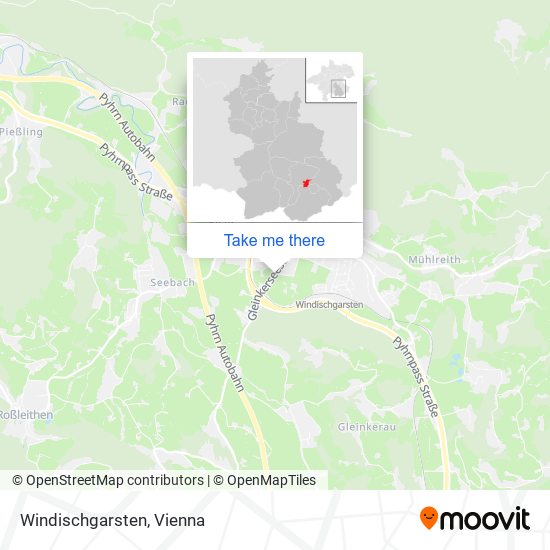 Windischgarsten map