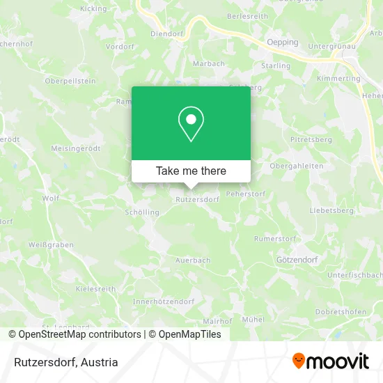 Rutzersdorf map
