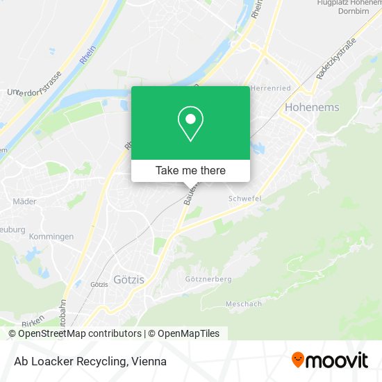 Ab Loacker Recycling map