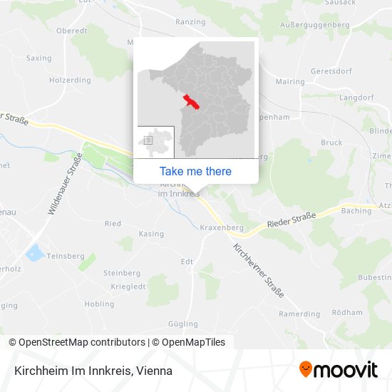 Kirchheim Im Innkreis map