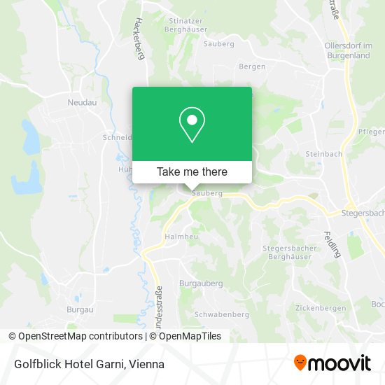 Golfblick Hotel Garni map