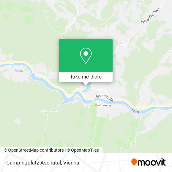 Campingplatz Aschatal map