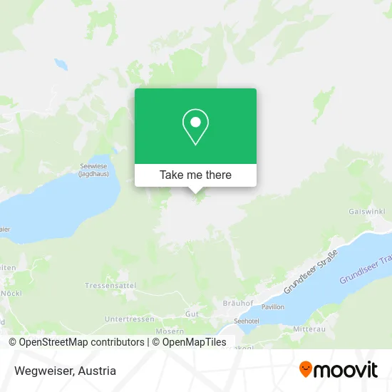 Wegweiser map