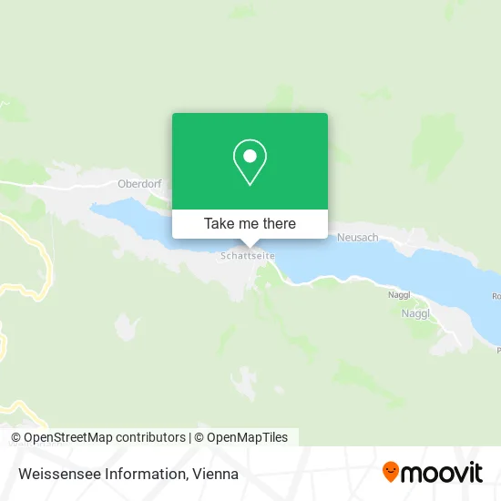 Weissensee Information map