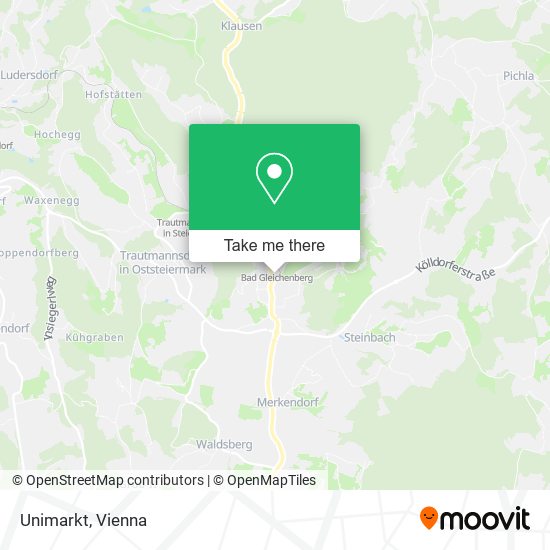 Unimarkt map