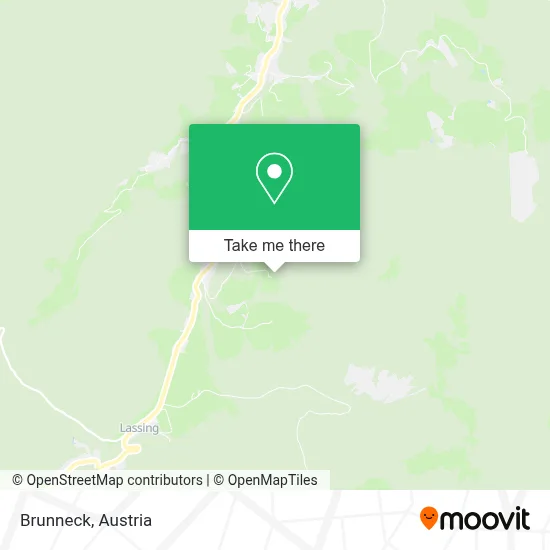 Brunneck map