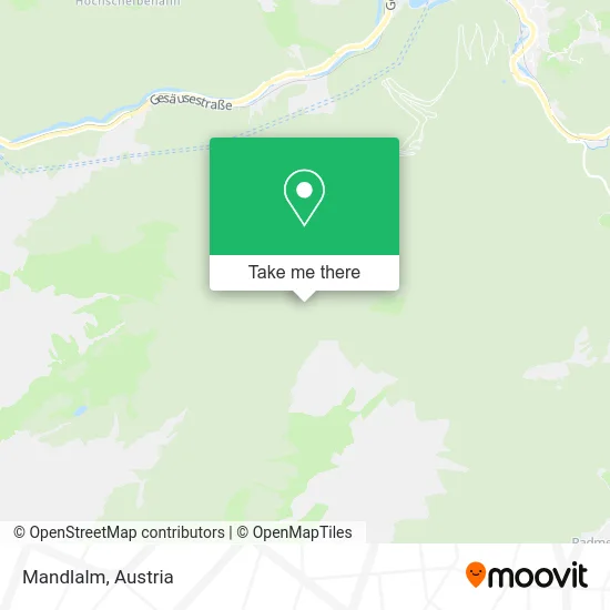 Mandlalm map