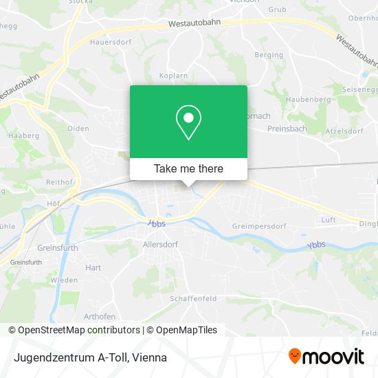 Jugendzentrum A-Toll map