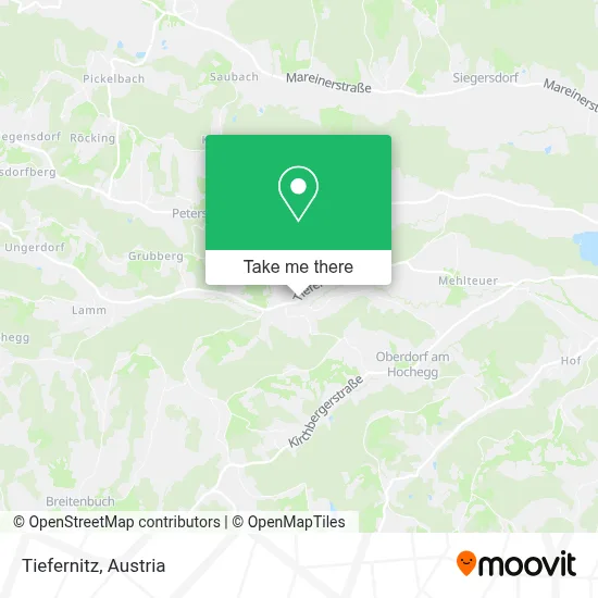 Tiefernitz map