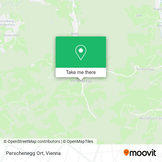 Perschenegg Ort map