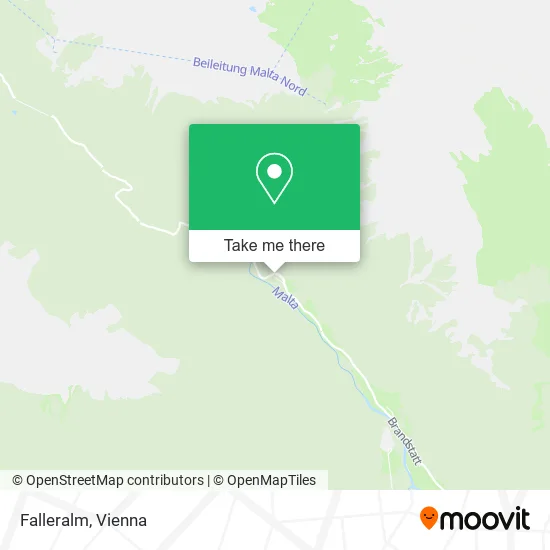 Falleralm map