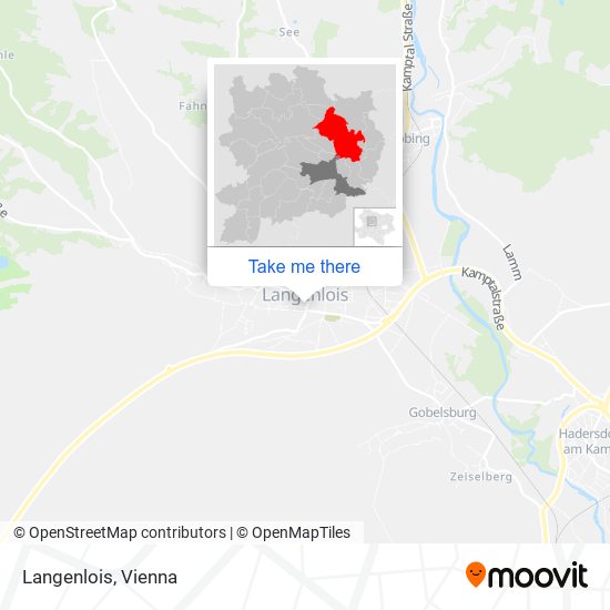 Langenlois map