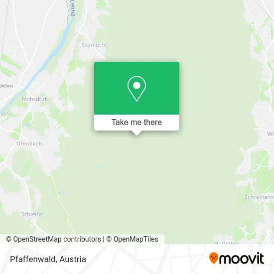 Pfaffenwald map