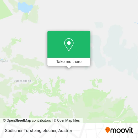 Südlicher Torsteingletscher map