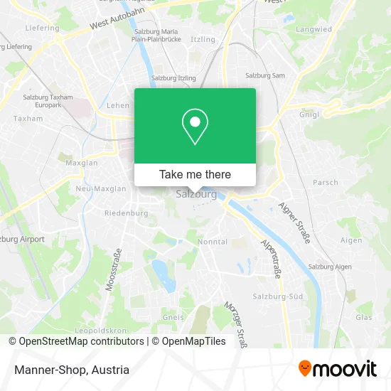 Manner-Shop map