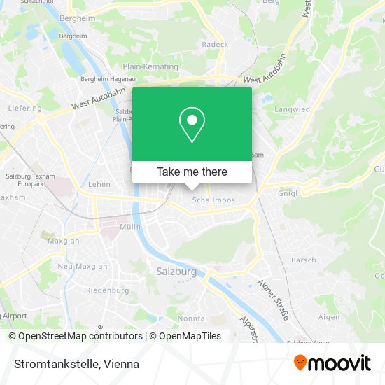 Stromtankstelle map