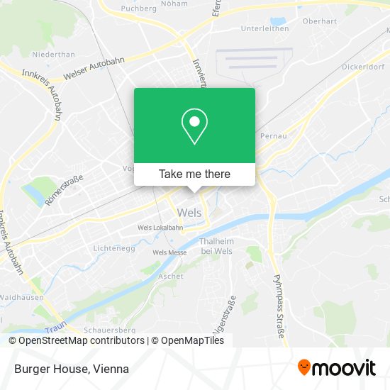 Burger House map