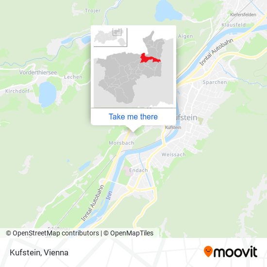 Kufstein map