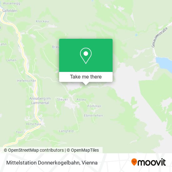 Mittelstation Donnerkogelbahn map