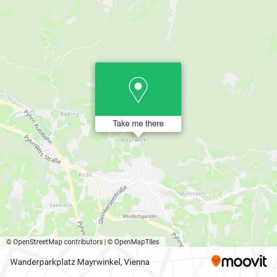 Wanderparkplatz Mayrwinkel map