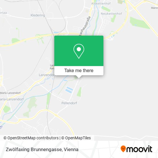 Zwölfaxing Brunnengasse map