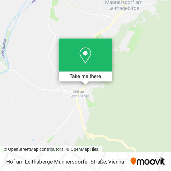 Hof am Leithaberge Mannersdorfer Straße map
