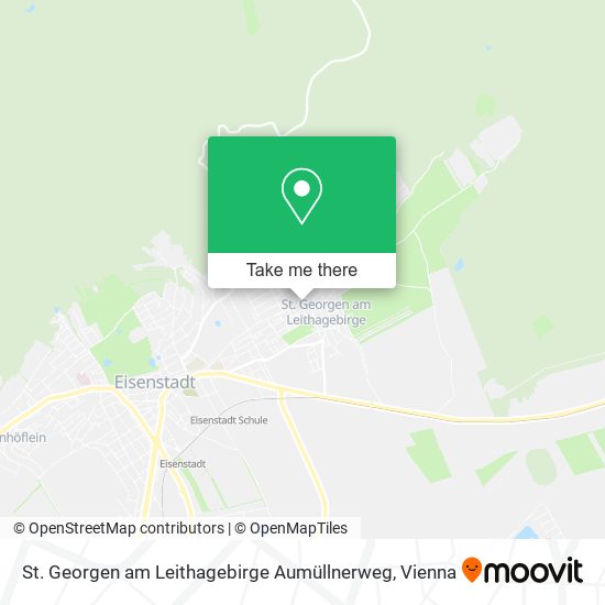 St. Georgen am Leithagebirge Aumüllnerweg map